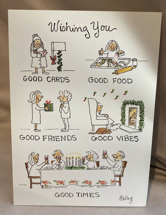 Christmas Greeting Card w/Envelope NEW