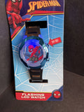 Spiderman Youth Flashing LCD Watch