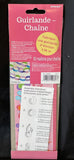 Sweet Birthday Girl Printed Paper Chain Garland Approx 13 Ft