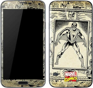 Spider-Man Comic Portrait Galaxy S5 Skinit Phone Skin Marvel NEW
