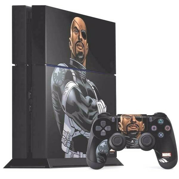 Nick Fury is Watching PS4 Bundle Skin By Skinit Marvel NEW