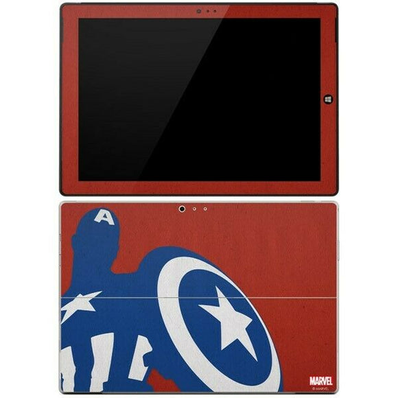 Marvel Captain America Silhouette Microsoft Surface Pro  3 Skin By Skinit NEW