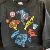 Marvel Heroes Toddler Sweatshirt & Jogger Set Size 4t