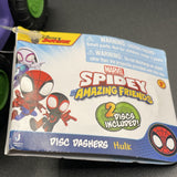 Marvel Spidey & His Amazing Friends Disc Dasher W/2 Discs: The Hulk