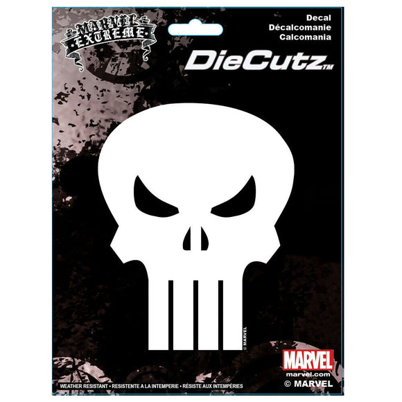 NIP Marvel Comics Punisher Classic Skull Logo Die-cut Decal Weather Resistant
