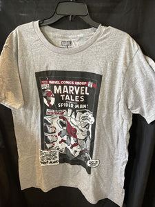 Marvel Comics Group Takes Of Spiderman Graphic Tshirt Mens Large