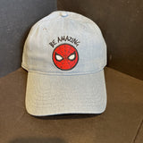 Concept One Spiderman Be Amazing Adjustable Denim Baseball Cap