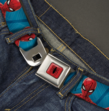 Marvel 2016 SPIDER-MAN Seatbelt Belt Spider-Man 6-Expressions: WSPD066 34"-38"