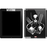 Marvel Wolverine Black and White Apple iPad 2 Skin By Skinit NEW