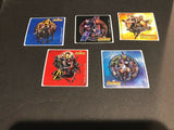 102 Avengers Infinity War Stickers (5 Varieties), 2.5" x 2.5" ea Roll or Box NEW