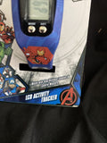 Marvel Avengers LED Display Activity Tracker Silicone Strap Fitness Watch