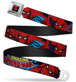 MARVEL UNIVERSE Seatbelt Belt Amazing Spider-Man Webbing- WSPD001 24"-38"