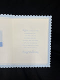 Congratulations on Baby Boy Greeting Card w/Envelope