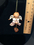 Pink Claire Prayer Angel Orn by the Encore Group made by Russ Berrie NEW