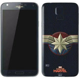 Marvel  Captain Marvel Emblem Galaxy S5 Skinit Phone Skin NEW
