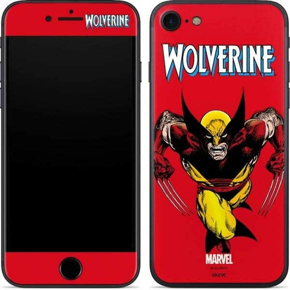 Wolverine Ready For Action iPhone 7 Skinit Phone Skin Marvel NEW