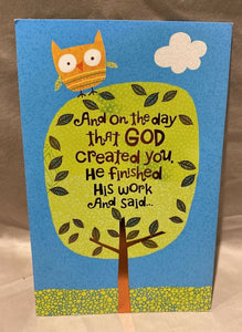 Birthday Greeting Card w/Envelope NEW