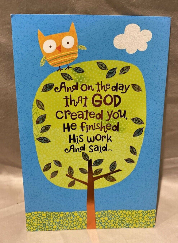 Birthday Greeting Card w/Envelope NEW