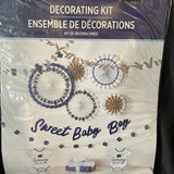 Baby In Bloom Showering Decorating Kit 11 Pc Set