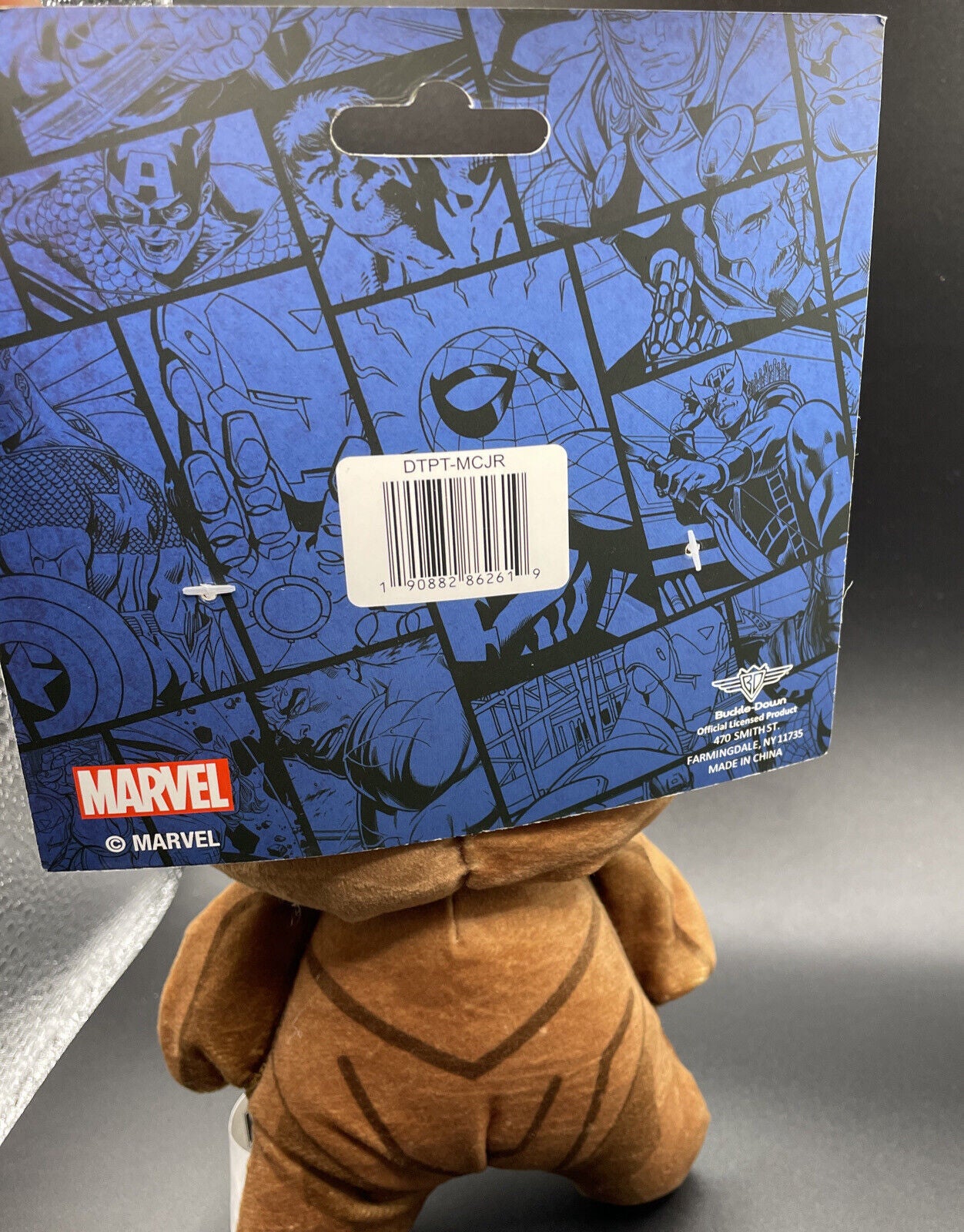 Buckle Down Dog Toy Marvel Plush Squeaker Kawaii Baby Groot Standing The Odd Assortment