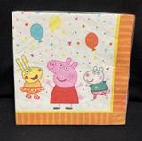 Peppa Pig Confetti Nick Jr Cartoon Kids Birthday Party Paper Luncheon Napkins