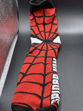 Marvel Spiderman Mens Crew Socks Size 7-11