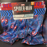 Marvel Spiderman Miles Morales Boys Athletic Boxer Brief sz6 3pr Moisture Wick Material