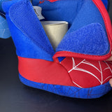 Marvel Spiderman Action Web Pose Toddler Boot Slipper No Slip Bottom Size S 5/6