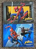 Marvel Spider-Man Drawing Paper with Scale (mm) 80 Pages + Sticker Sheet NEW