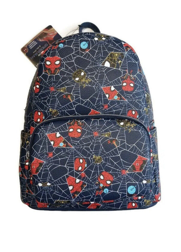 Funko Pop Marvel MINI Backpack Spider-Man Blue Multi-Color 11