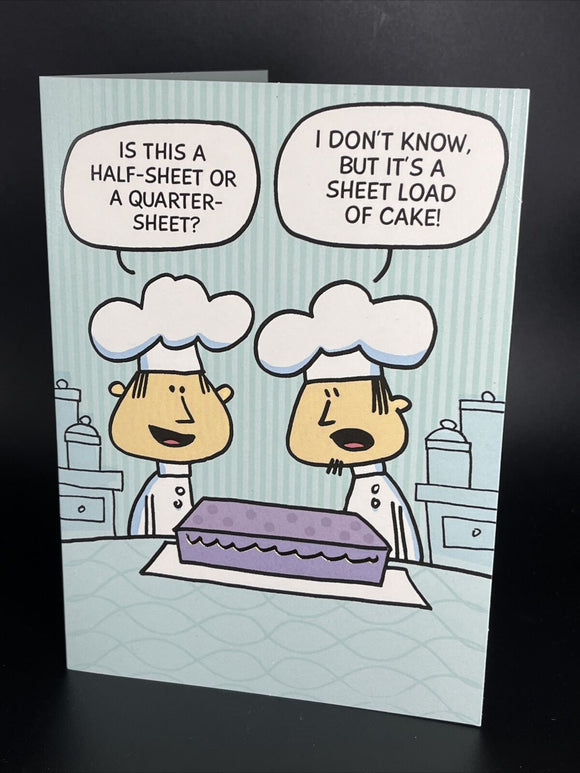 Humorous Birthday Greeting Card  w/Envelope