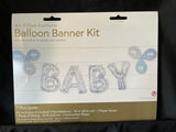 Air Filled Confetti BABY 16” Balloon Banner