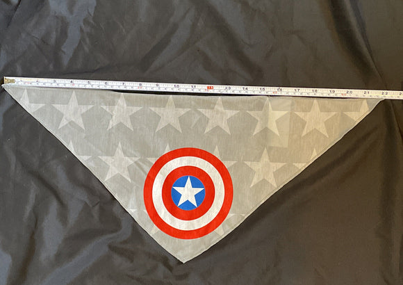 Marvel Dog Captain America Bandana Size S/M