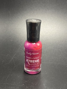 Sally Hansen Hard As Nails Xtreme Wear Nail Polish Liquid, Pep-plum, 0.4 fl oz