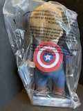 Marvel Captain America 10" Plush Figure Bleacher Creature New