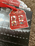 Set Of 3 Official NFL Large GoGo Gift Bag With Tissue Bloom NEW