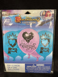 Disney Descendants 2 Latex Balloons~Girls Birthday Decoration Party Supply ~ 6ct