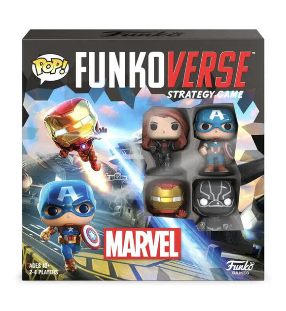 Funkoverse Marvel 100 4-Pack Spanish Strategy Game
