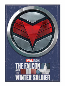 Marvel Falcon Winter Soldier FalWiSold Falcon Icon  Ata-Boy Magnet 2.5" X 3.5"