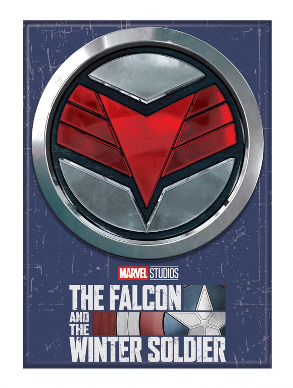 Marvel Falcon Winter Soldier FalWiSold Falcon Icon  Ata-Boy Magnet 2.5