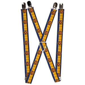 MARVEL X-MEN Suspenders - 1.0" - X-Men Cyclops Utility Strap- WXM040