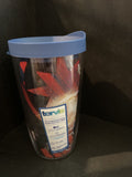 Tervis 16oz Captain Marvel Insulated Tumbler W/Blue Wrap and Lid Clear