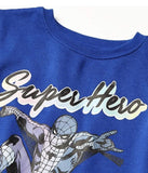 Marvel Girls Spiderman Sweatshirt Royal Size XL