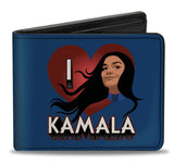 Buckle Down Ms Marvel I Love Kamala Heart Pose Bifold Wallet