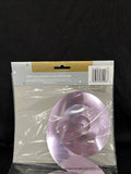 Hanging Swirl Communion Decorations 5-24" Pink Silver