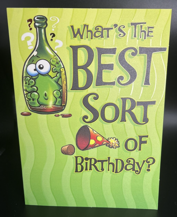 Getting Old Birthday Greeting Card w/ Envelope