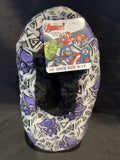 Marvel Black Panther Fuzzy Babba Slippers Kids Size 8-13