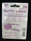Dots Terrific Labels, 36 Self Adhesive Count T68125