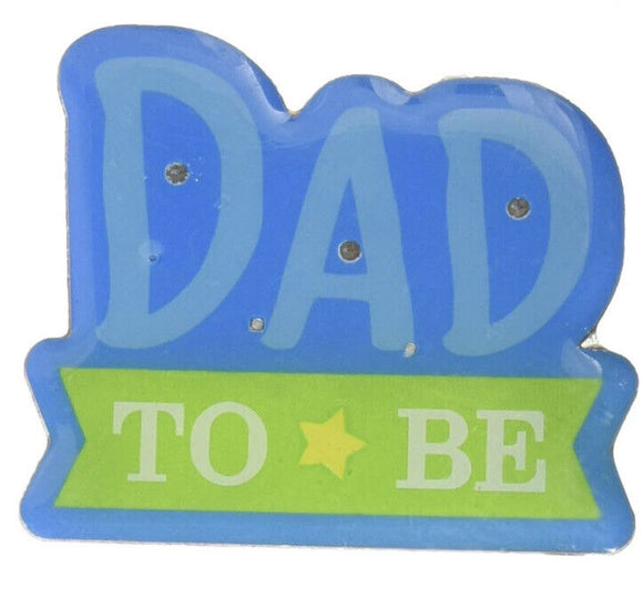 Dad To Be Light Up Button