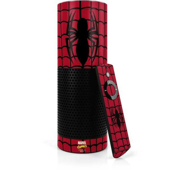 Marvel Spider-Man Chest Logo Amazon Echo Skin By Skinit NEW